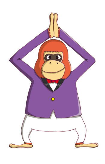 オラウータンのアーロン