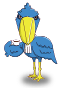 ハシビロコウのゴードン